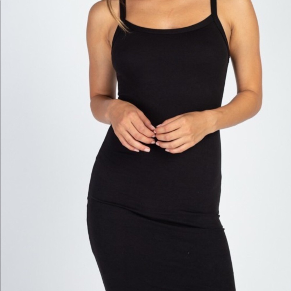 Cami bodycon dress - Stretch knit - Sleeveless